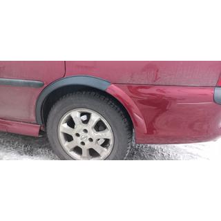 Lokasuojan kaarilevikkeet (4 kpl, mustat) kuva 4