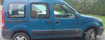 Renault Kangoo 1998–2008 Lokasuojan kaarilevikkeet (4 kpl, mustat) Metalli kuva 3