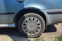 Skoda Octavia I Tour A4 1996–2010 Lokasuojan kaarilevikkeet (4 kpl, mustat) ABS-muovi kuva 2