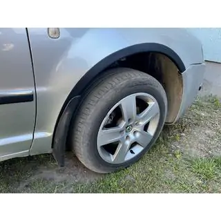 Lokasuojan kaarilevikkeet (4 kpl, mustat) kuva 4