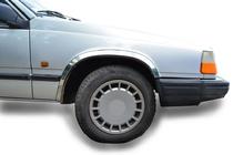 Volvo 940/960 1990–1997 Pyöränkaaren kromilistat (4 kpl, ruostumaton teräs) kuva 9