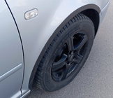 Volkswagen Golf 4 1997–2006 Lokasuojan kaarilevikkeet (4 kpl, mustat) kuva 9