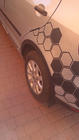 Volkswagen Golf Plus 2004–2014 Lokasuojan kaarilevikkeet (4 kpl, mustat) kuva 5