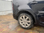 Volkswagen Touran 2003–2010 Lokasuojan kaarilevikkeet (4 kpl, mustat) 2003-2006, Metalliset kuva 7