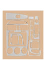 Kia Cerato 1 2004–2009 Kojelaudan koristelistat 2004-2006 (Sedan) Puukuosi kuva 3