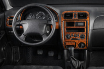 Mazda 626 1979–2002 Kojelaudan suojat Alumiini kuva 1