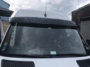 Mercedes Sprinter W906 2006–2018 Tuulilasin aurinkolippa rungolla V1 (kiiltävä musta, 5 mm) kuva 8
