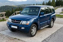 Mitsubishi Pajero Wagon III 1999–2006 Sunrise-astinlaudat (2 kpl, alumiini) kuva 1