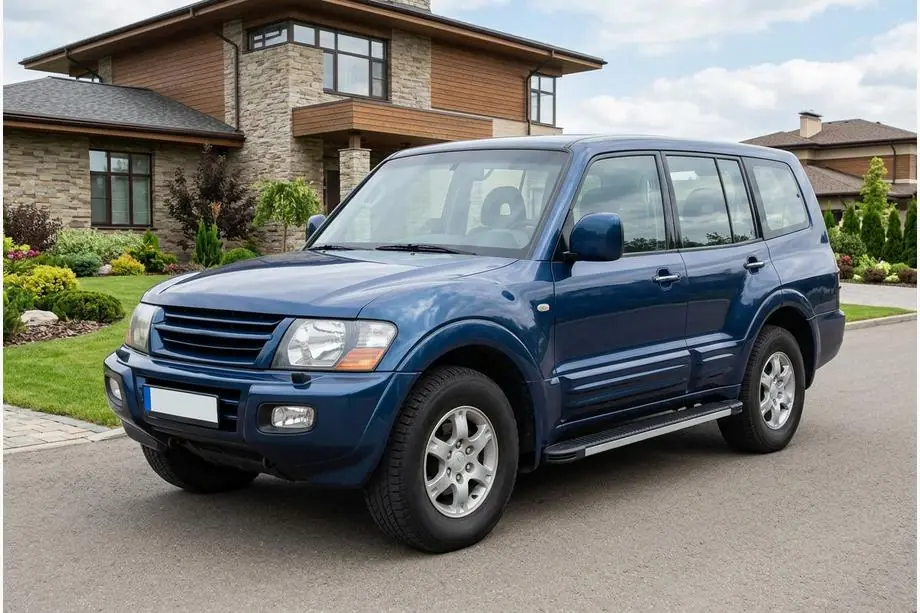 Mitsubishi Pajero Wagon III 1999–2006 Tayga sivuaskelmat (2 kpl, alumiini) Image