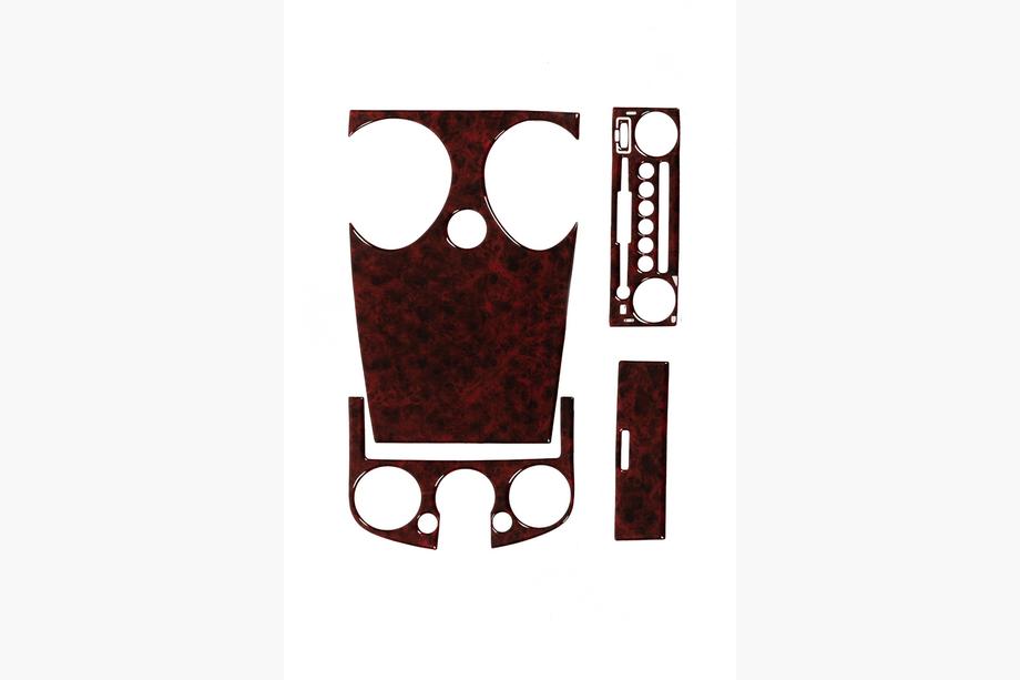 Mitsubishi Colt 2004–2012 Kojelaudan listat (2004-2007) Alumiini Image