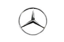 Mercedes E-class W124 1984–1997 Takaembleemi (ruostumaton teräs) kuva 1