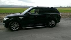 Range Rover Sport 2014–2022 Skyport kattokaiteet (Harmaa) kuva 2