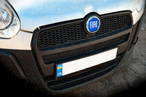 Fiat Sininen itsekiinnittyvä embleemi 95 mm kuva 3