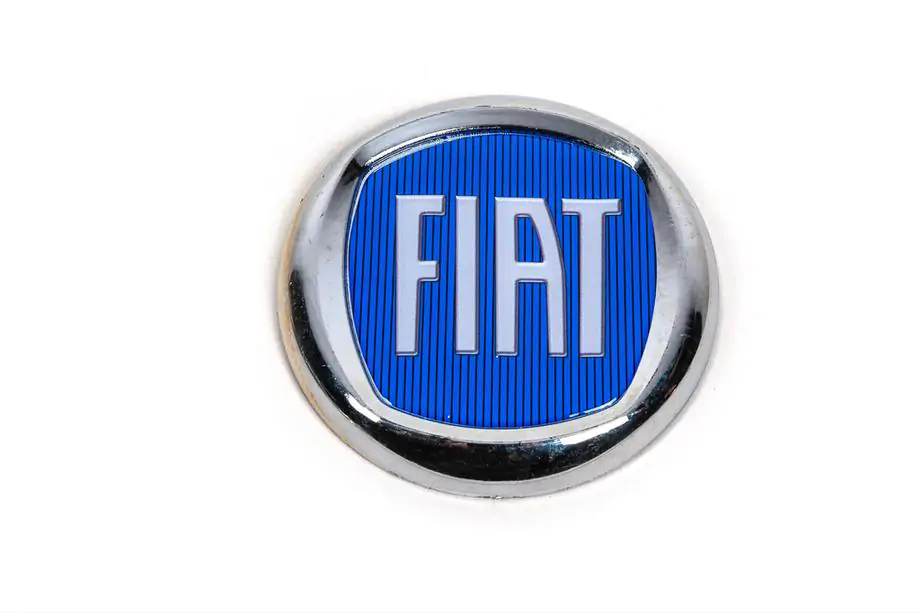 Fiat Sininen itsekiinnittyvä embleemi Kuva 4