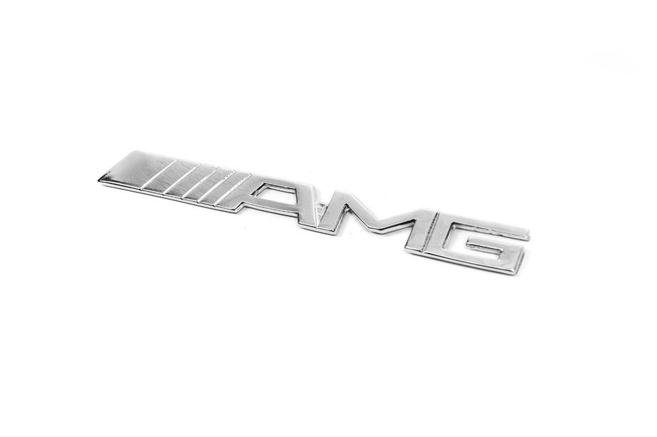 Mercedes-Benz AMG-embleemi (15 cm, ruostumaton teräs) Kuva 1