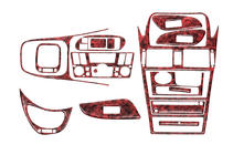 Nissan Almera N16 2000–2006 Kojelaudan paneelilistat (03-06) Alumiini kuva 1