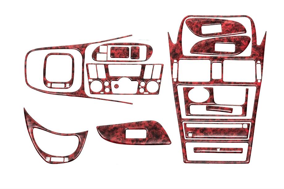 Nissan Almera N16 2000–2006 Kojelaudan paneelilistat (03-06) Alumiini Image