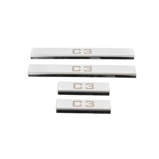 Kromiset kynnyslistat (4 kpl, Carmos) kuva 2