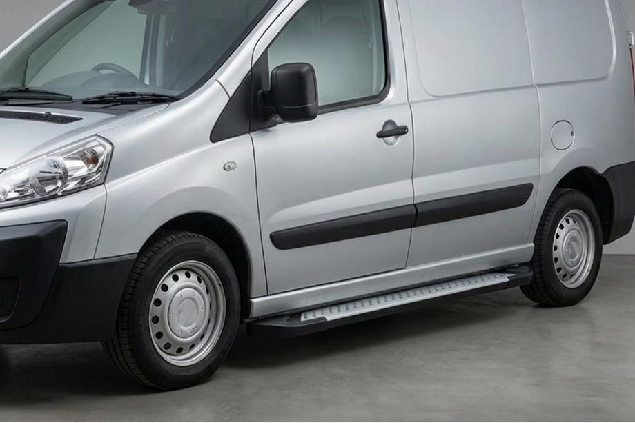 Citroen Jumpy 2007–2017 Sivukynnykset Allmond Grey (2 kpl, ruostumaton teräs) Image