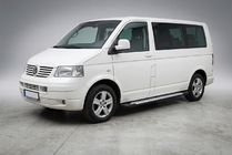 Volkswagen T5 Multivan 2003–2010 Sivuporrast X5-tyyppi (2 kpl, alumiini) Pitkä akseliväli kuva 1