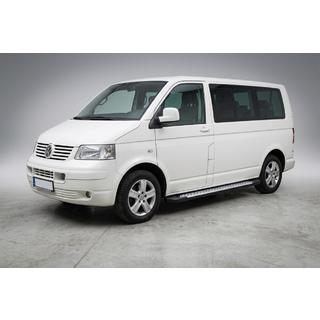 Sivuporrast X5-tyyppi (2 kpl, alumiini) Volkswagen T5 Multivan 2003–2010 kuva 1