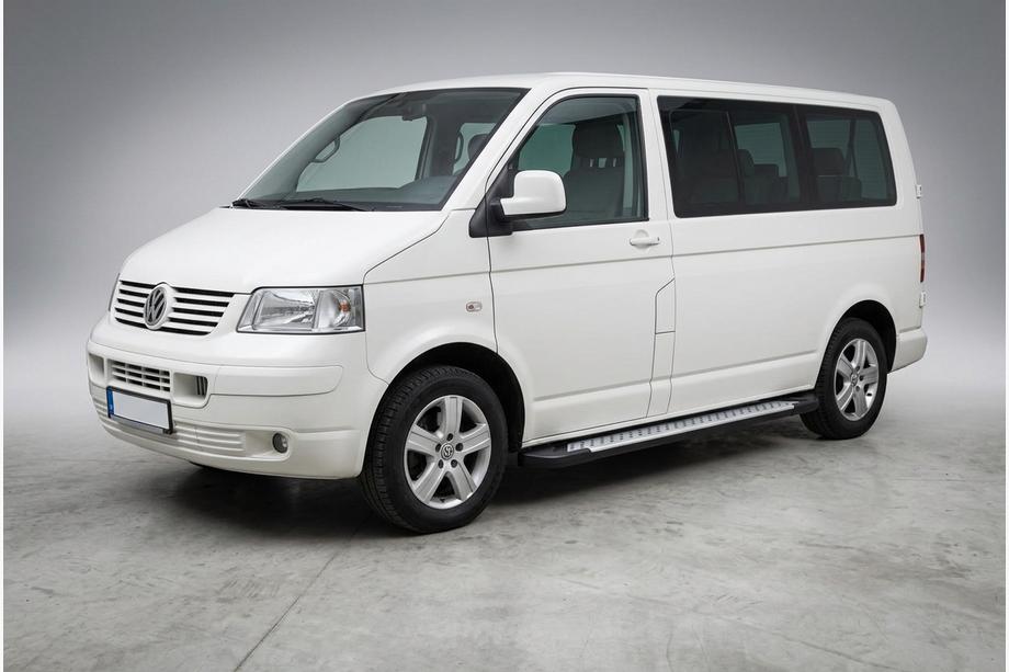 Volkswagen T5 Multivan 2003–2010 Sivuporrast X5-tyyppi (2 kpl, alumiini) Pitkä akseliväli Image