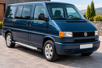Volkswagen T4 Caravelle/Multivan 1990–2003 Sivukynnykset Allmond Grey (2 kpl, alumiini) kuva 1
