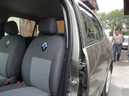 Dacia Logan II 2013–2022 Auton istuinsuojat (kangas, Classik) kuva 5