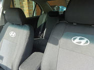 Hyundai Sonata NF 2004–2009 Auton istuinsuojat (kangas, Classik) kuva 12