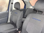 Renault Logan I 2005–2008 Auton istuinsuojat (kangas, Classik) kuva 8