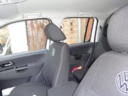 Volkswagen Amarok 2010–2022 Auton istuinsuojat (kangas, Classik) kuva 2