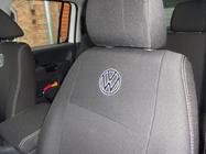 Volkswagen Amarok 2010–2022 Auton istuinsuojat (kangas, Classik) kuva 5