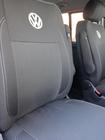 Volkswagen T5 Caravelle 2004–2010 Auton istuinsuojat (keinonahka ja kangas, Premium) Etuistuimet (1+1) kuva 11