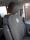 Volkswagen T5 Caravelle 2004–2010 Auton istuinsuojat (keinonahka ja kangas, Premium) Etuistuimet (1+1) kuva 14