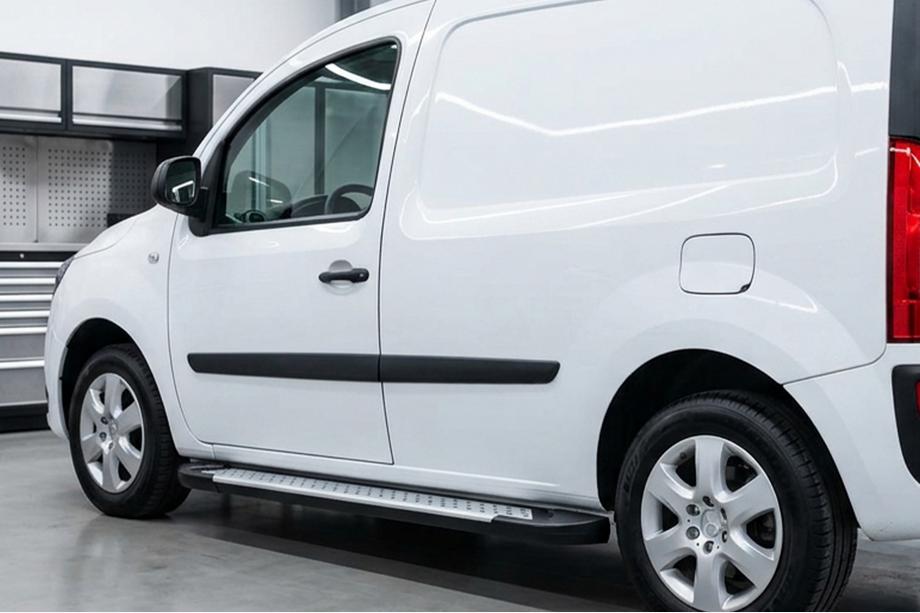 Renault Kangoo 2008–2020 Allmond Grey sivuportaat (2 kpl, alumiini) Image