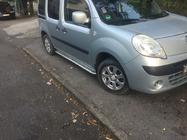 Renault Kangoo 2008–2020 Sivukynnykset Premium (2 kpl, ruostumaton teräs) 60 mm, lyhyt akseliväli kuva 1