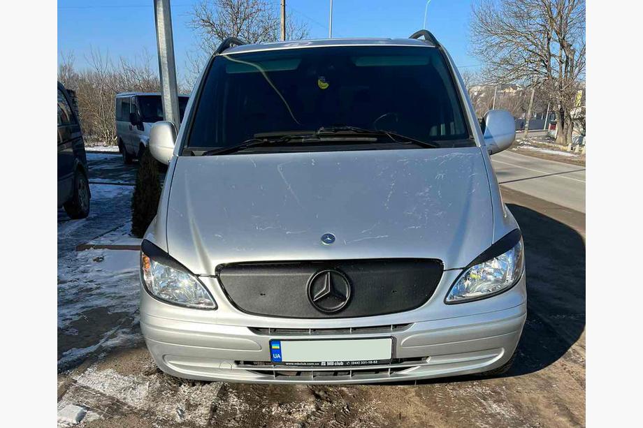 Mercedes Vito W639 2004–2014 Säleikön talvisuoja (2003-2010) Kiiltävä Image