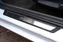 Ford Focus II 2005–2008 Kromatut kynnyslistat (Flexill, 4 kpl) kuva 1