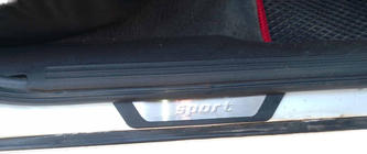 Opel Vectra A 1987–1995 Flexill kromiset kynnyslistat (4 kpl) Sport kuva 1