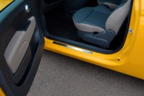 Fiat 500/500L 2013–2022 Kynnyslistat 500 (OmsaLine, 2 kpl, ruostumaton teräs) kuva 2