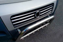 Fiat Ducato 2006–2025 Jäähdyttimen säleikön koristelistat 2006-2014 (6 kpl, ruostumaton teräs) kuva 2