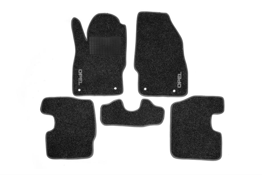 Opel Corsa D 2007–2014 Tekstiilimatot matkustamoon (Velgum) Image