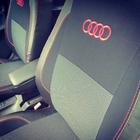 Audi A4 B5 1994–2001 Auton penkinpäälliset (keinonahka↗kangas, Premium) kuva 2