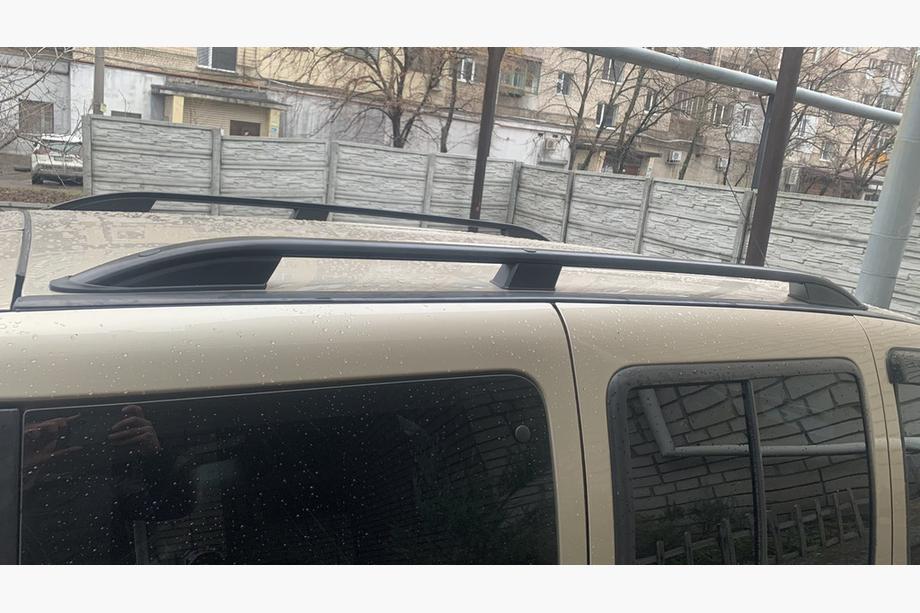 Fiat Doblo I 2005–2010 Skyport kattokaiteet (mustat) Maxi-alusta Image