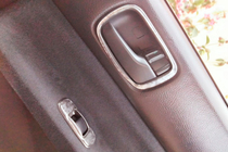 Mitsubishi Lancer 9 2004–2008 Kojelaudan paneelisuojat V1 (Meric) Alumiini kuva 10