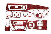 Mitsubishi Lancer 9 2004–2008 Kojelaudan paneelisuojat V1 (Meric) Alumiini kuva 6