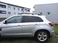 Mitsubishi ASX 2010–2023 Kattokaiteet Skyport Black (2 kpl) kuva 2