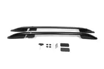 Mitsubishi ASX 2010–2023 Kattokaiteet Skyport Black (2 kpl) kuva 8
