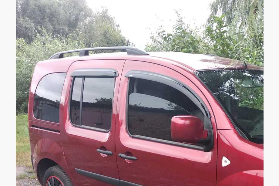 Renault Kangoo 2008–2020 Skyport kattokaiteet (mustat) Image