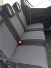 Peugeot Partner Tepee 2008–2018 Auton penkinpäälliset (keinonahka + kangas, Premium) Etu kuva 2